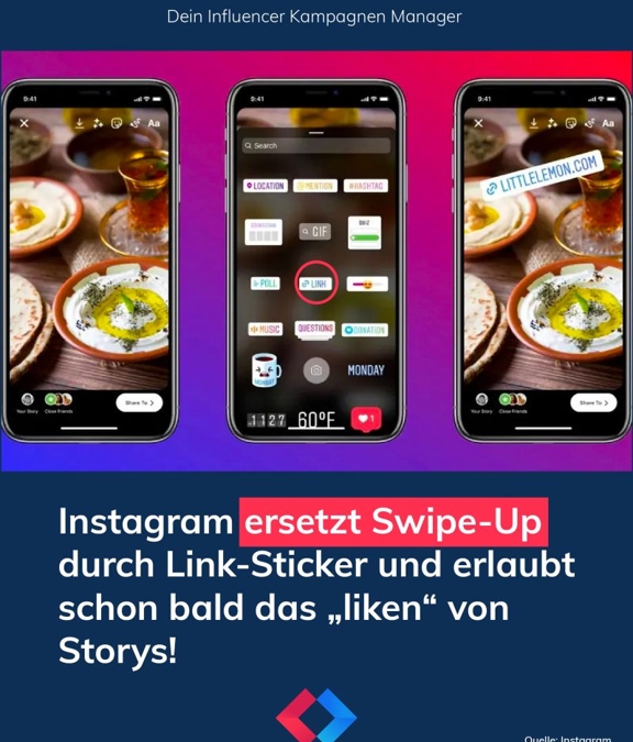 Swipe-ups verschwinden – Ist das Influencer Marketing damit tot?